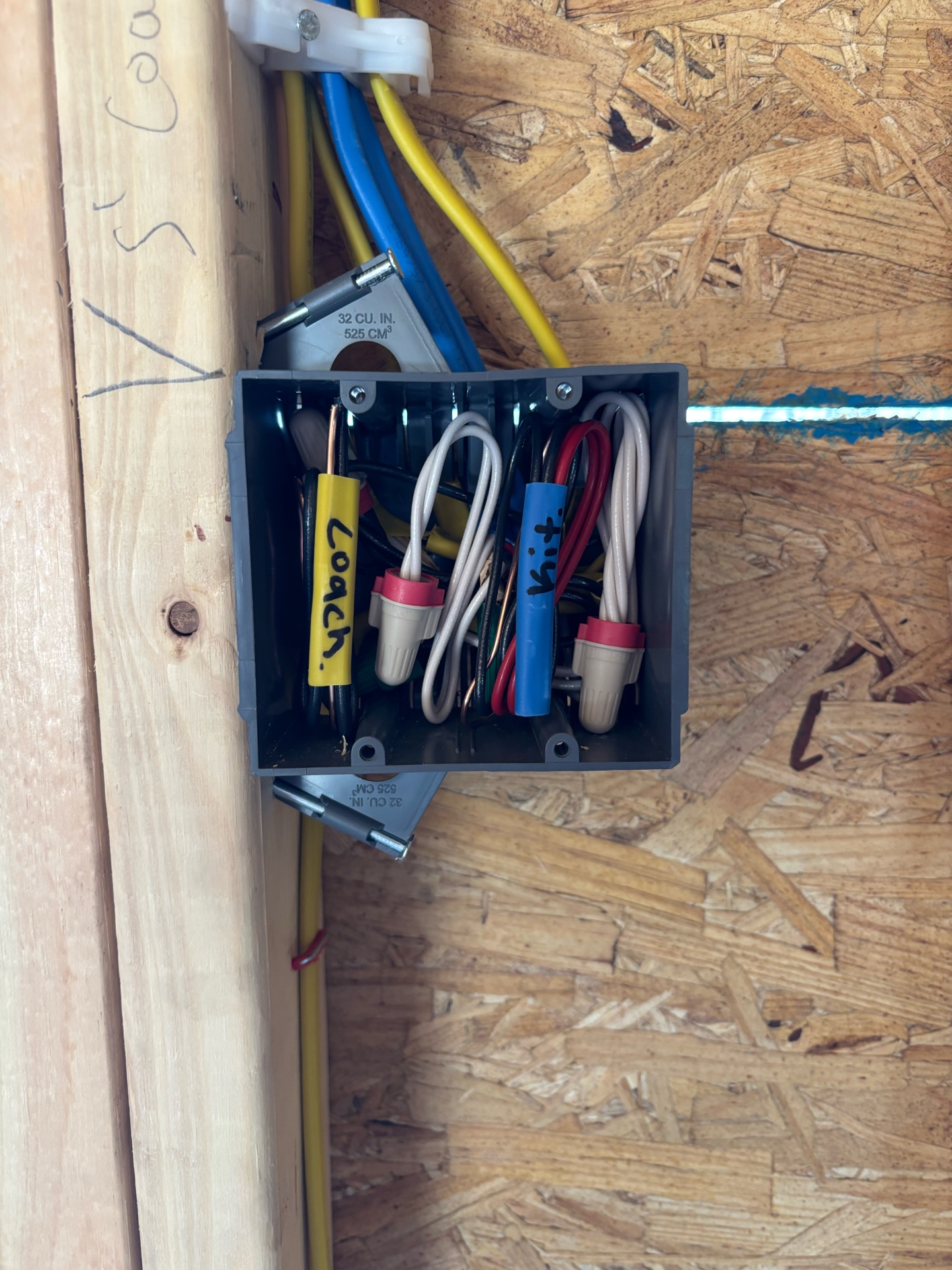 Dream World Services - Junction Box - Labeled Wiring